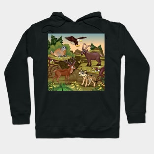 Mountain Scene Hoodie